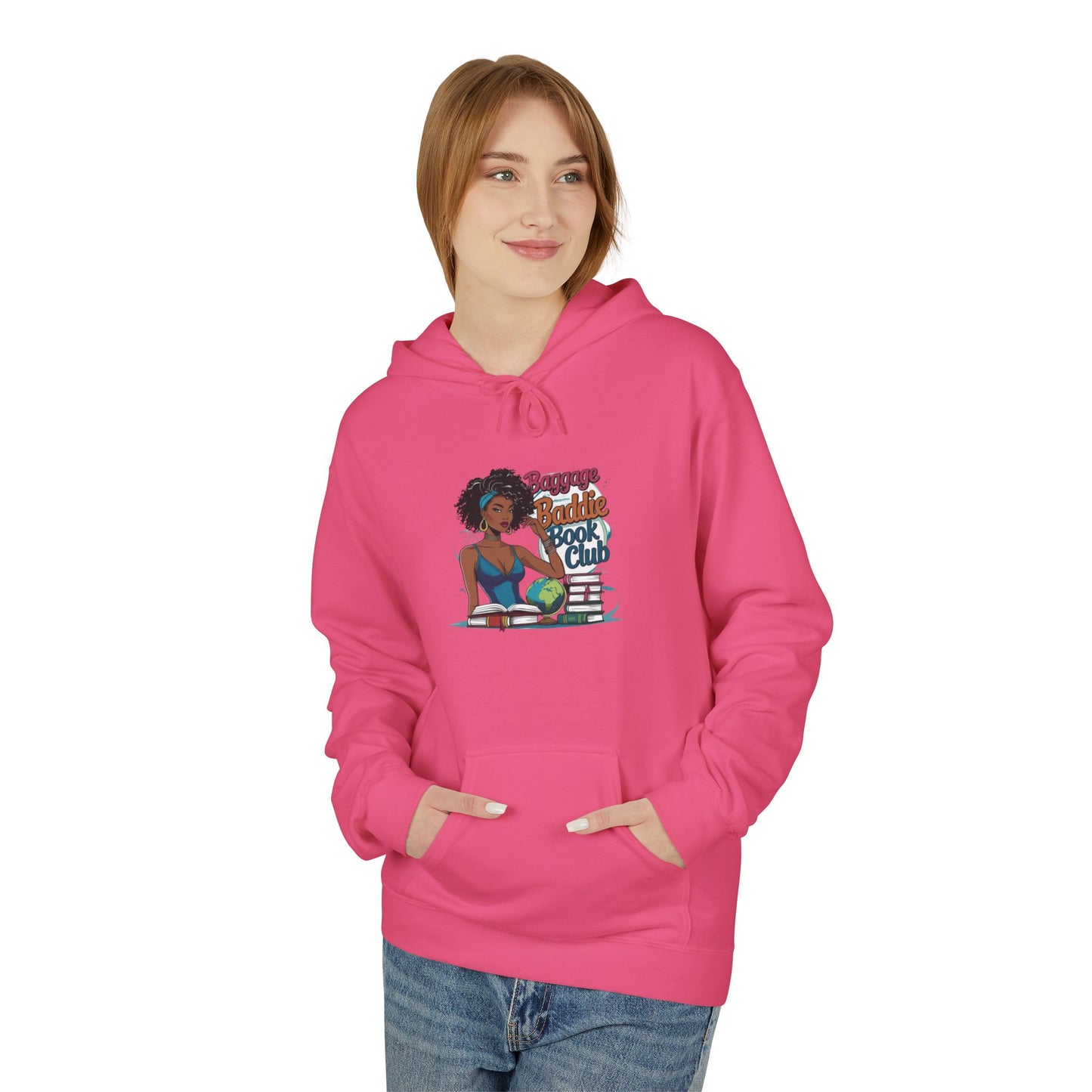 Baggage Baddie Book Club Fleece Hoodie