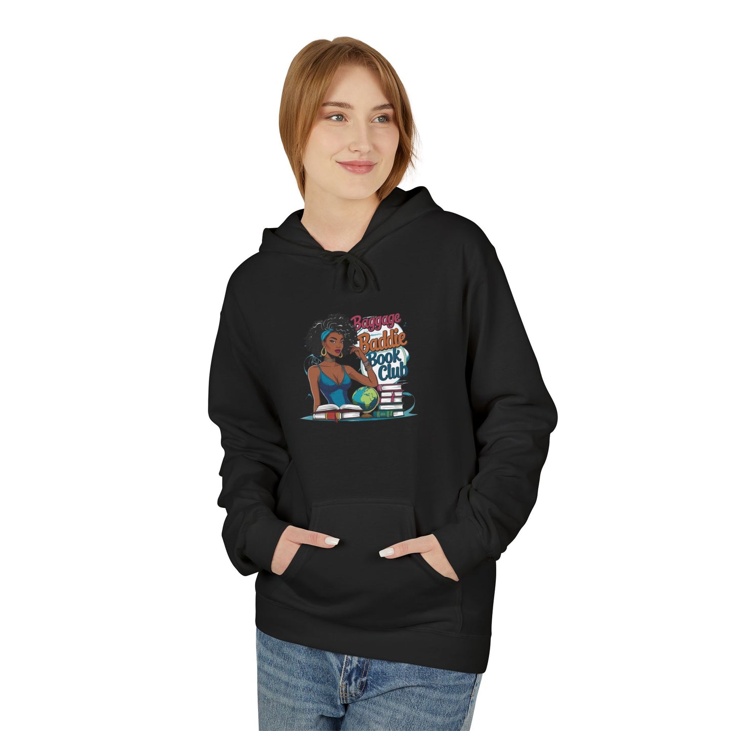 Baggage Baddie Book Club Fleece Hoodie