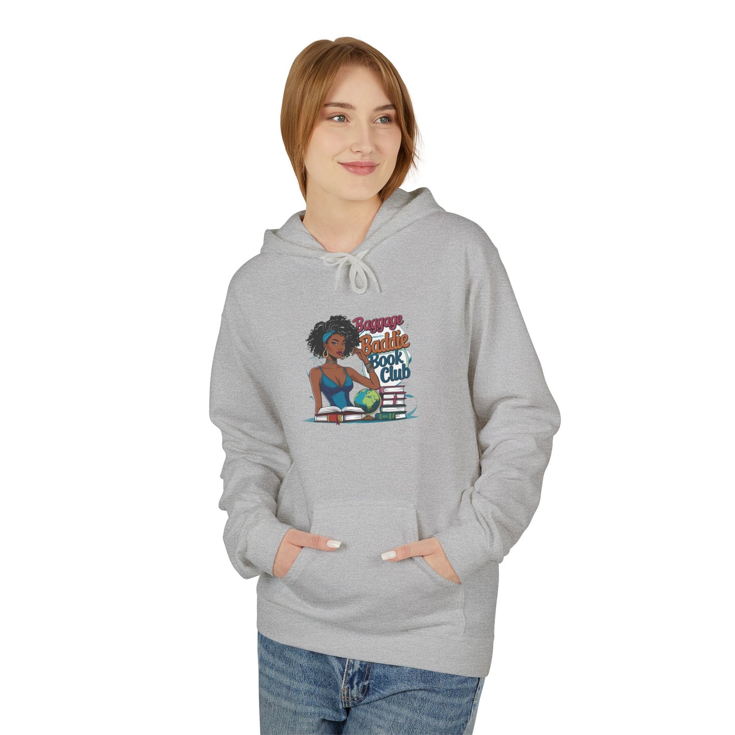 Baggage Baddie Book Club Fleece Hoodie